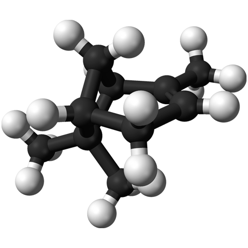 Alpha pinene molecule